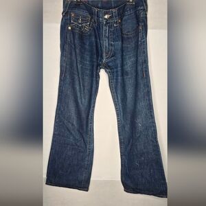True Religion Billy Jeans  Embroidered Hindu Pocket Denim
